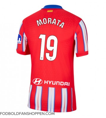 Atletico Madrid Alvaro Morata #19 Hjemmebanetrøje 2024-25 Kortærmet